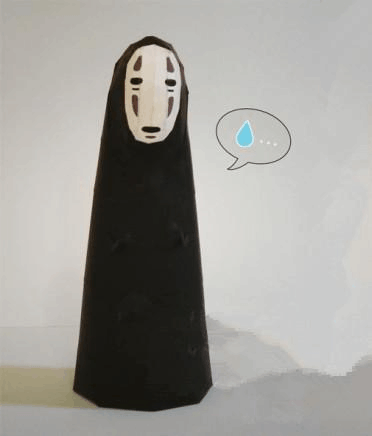 宫崎骏千与千寻无脸男纸模型